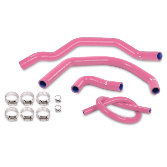 CROSSDESIGN Pink Silicone Radiator Hose Kit Fit for Yamaha Banshee 350 YFZ350 1987-2006