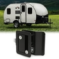 thumbnail image 1 of CROSSDESIGN RV Paddle Entry Door Lock Latch Handle Knob Deadbolt Fit for Camper Trailer, 1 of 12
