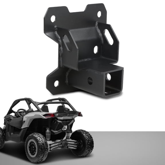 CROSSDESIGN Rear 2" Receiver Tow Hitch Plate Fit for 2016-2021 Can-Am Maverick X3 Turbo