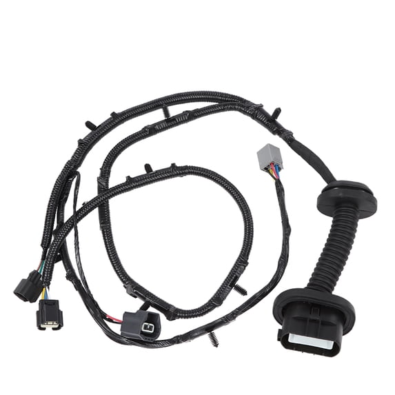 CROSSDESIGN Rear Door Jumper Wire Harness Fit for Ford F150 2009-2014 Black