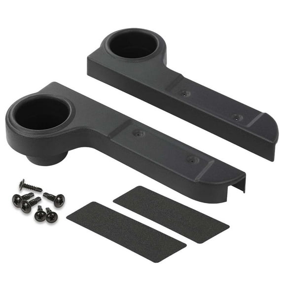 CROSSDESIGN Rear Seat Arm Rest Cup Holder Fit for EZGO Club Car Yamaha Golf Cart