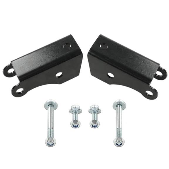 CROSSDESIGN Rear Shock Extender Fit for Chevy GMC Truck C10 C15 1973-1987 Black