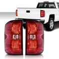 thumbnail image 1 of CROSSDESIGN Rear Tail Light Brake Light Lamp W/Wiring Harness Red Lens Fit for 2014-2019  Silverado, 1 of 5
