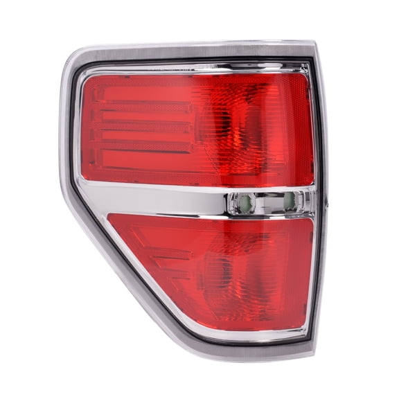 CROSSDESIGN Trim Rear Left Tail Lights Brake Lamps Fit for 2009-2014 Ford F150