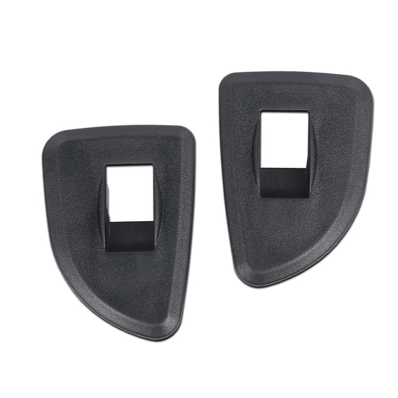 CROSSDESIGN Rear Window Switch Bezels Fit for Chevy Silverado Sierra 2009-2013