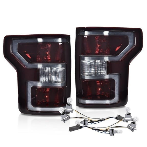 CROSSDESIGN Right Passenger Side Rear Tail Light Lamp Fit for 2018-2020 Ford F150