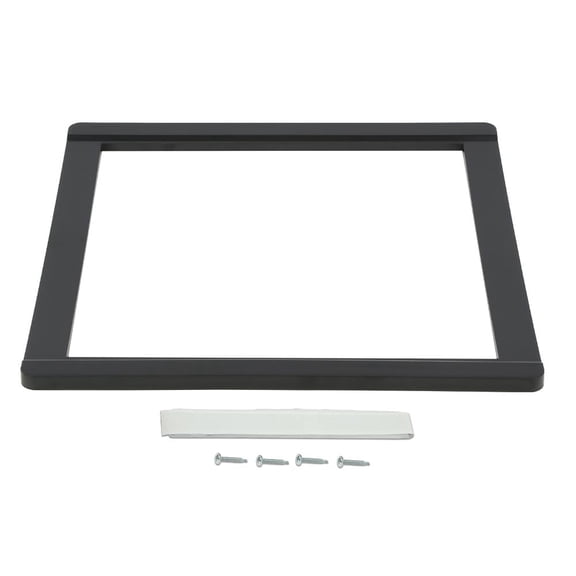 CROSSDESIGN Opening High & Mid Roof Vent Adapter Black Fit For Ford Transit 14" x 14"