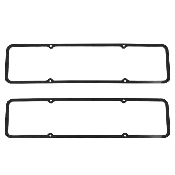 CROSSDESIGN Steel Core Rubber Valve Cover Gaskets Fit for SBC Chevy 305 327 350 383 400 Engines 7484BOX