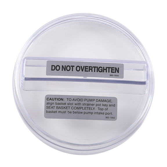 CROSSDESIGN Strainer Lid 1121-1429 Fit Lomart Ultra Promega 3, Embassy High Performance Pump and Doughboy Powerline XP