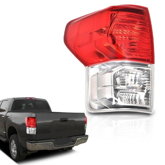 CROSSDESIGN Tail Brake Light Lamp Left Driver Side Fit for Toyota Tundra 2010-2013