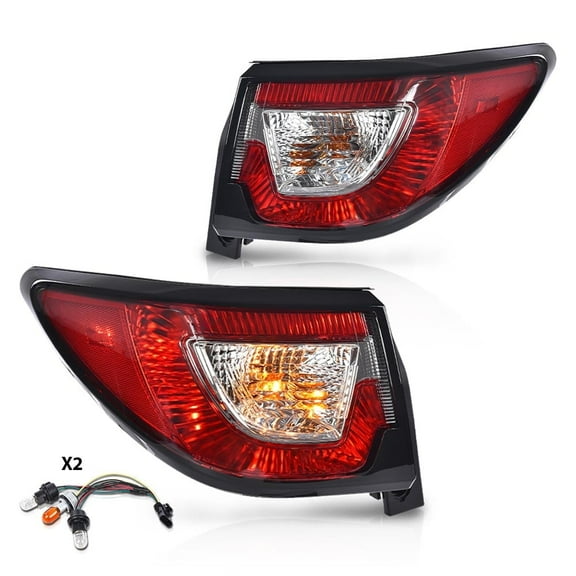 CROSSDESIGN Tail Light Fit for 2013-2016 Chevrolet Traverse