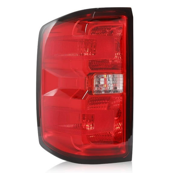 CROSSDESIGN Driver Side Tail Light Fit for 2014-2018 Chevy Silverado 1500