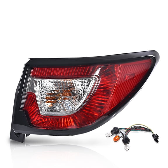 CROSSDESIGN Tail Lights Fit for Chevrolet Traverse 2013-2016 Tail Lamps