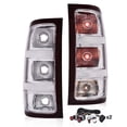 thumbnail image 1 of CROSSDESIGN Tail Lights Lamps Left+Right Fit for 2007-2014 Chevy Silverado Pickup, 1 of 9