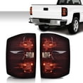 thumbnail image 1 of CROSSDESIGN 2X Smoke Rear Tail Light Brake Lamp w/ Wiring Harness Fit for 2014-2019 Chevy Silverado 1500, 1 of 10