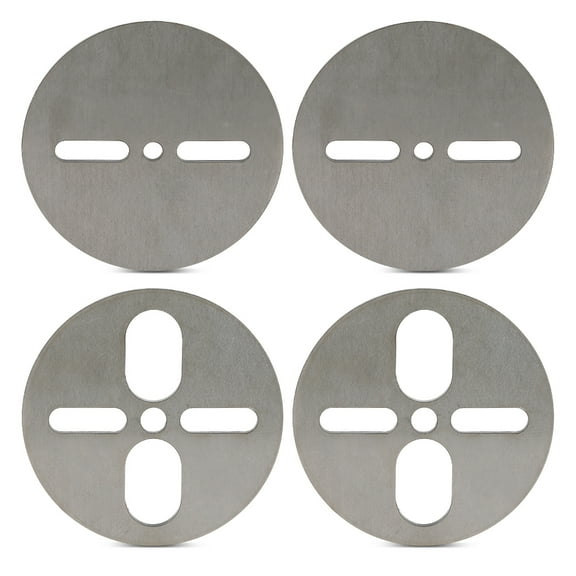 CROSSDESIGN Universal Air Ride Mount Plates Upper Lower Dual or Single Port 2500 2600 Bag