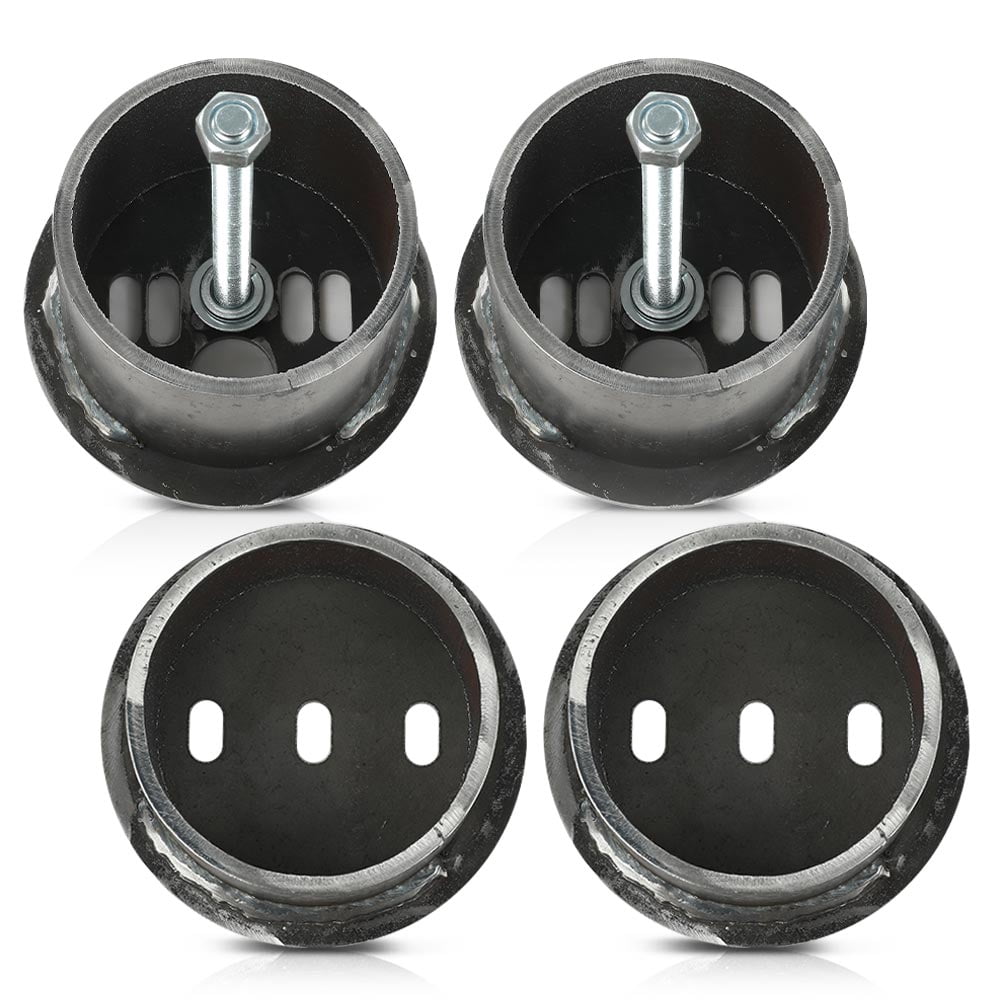 Universal Front Air Ride Bag Bracket Kit - 4.5 OD Cups For Chevy Car/Truck - Liugou74