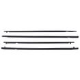 thumbnail image 1 of CROSSDESIGN 4PCS Car Black Weatherstrip Window Seal Kit Fit for 2006-2011  Honda Civic, 1 of 9