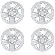 CROSSDESIGN Wheel Cap Fit for Toyota RAV4 2006-2012 Wheel Chrome Skin Hub Cap Covers