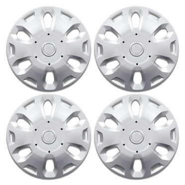 CROSSDESIGN Wheel Covers Hub Caps Full Rim Hubs Fit for Ford Transit Connect Van 2010-2013
