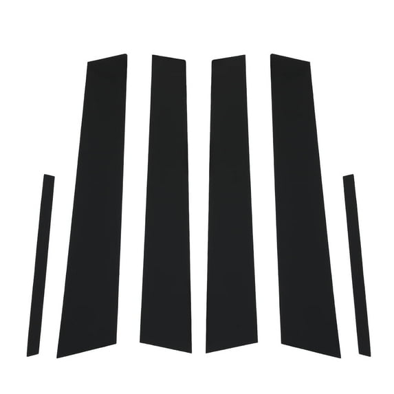 BLACK ROOF TOP Trim Moldings For 2006-2011 Honda Civic