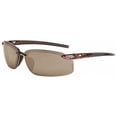 thumbnail image 1 of CROSSFIRE29117 Crossfire Brown Safety Glasses, Scratch-Resistant, Frameless, 1 of 6