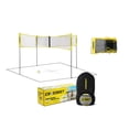 thumbnail image 1 of CROSSNET Four Square Team Single and Doubles Volleyball Net Game Play Set, 1 of 12