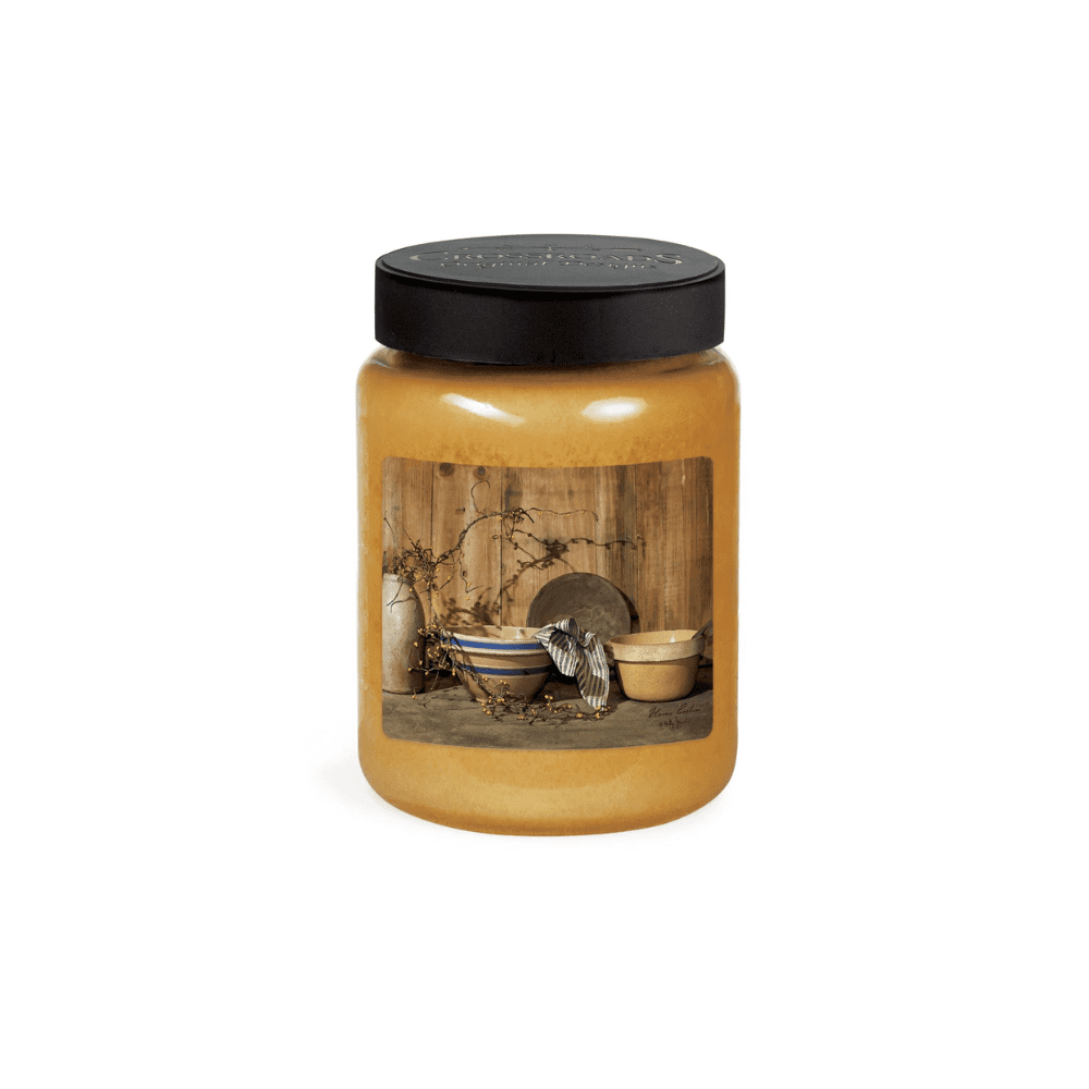 CROSSROADS ORIGINAL DESIGNS Butter Rum Bowls Scented Jar Candle, 26 Oz, Home Fragrance