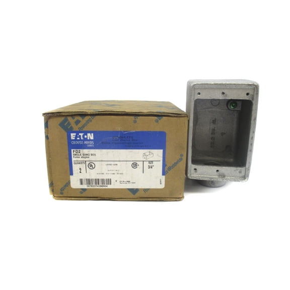 CROUSE HINDS FD2 3/4" (PKG OF 2) NSMP