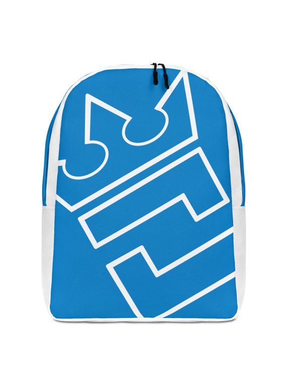 CROWN BIG TIME BLUE Minimalist Backpack
