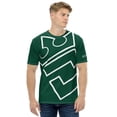 thumbnail image 1 of CROWN BIG TIME GREEN Men's t-shirt (XL), 1 of 4