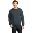 thumbnail image 1 of Gildan Unisex Adult Fleece Crewneck Sweatshirt Classic Fit Heavy Blend Pullover Sweater for Men & Women (Dark Heather, XS), 1 of 6