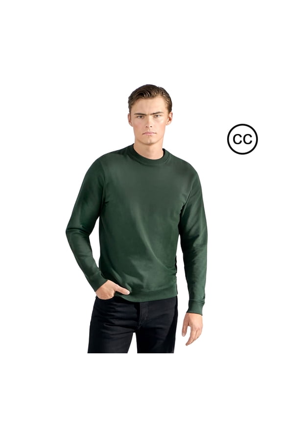 Unisex Adult Fleece Crewneck Sweatshirt Classic Fit Heavy Blend Pullover Sweater for Men & Women (Forest, 3XL)
