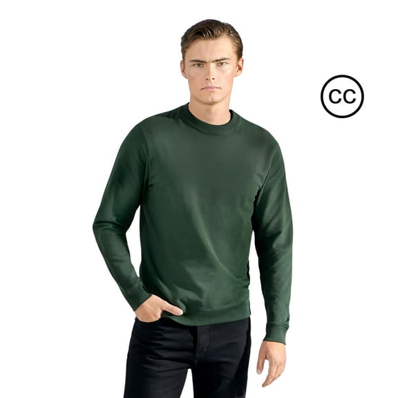 Gildan Unisex Adult Fleece Crewneck Sweatshirt Classic Fit Heavy Blend Pullover Sweater for Men & Women (Forest, M)