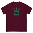 thumbnail image 1 of CROWN DOUBLE GREEN Men's classic tee (Maroon, 3XL), 1 of 2