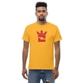 thumbnail image 1 of CROWN DOUBLE RED Men's classic tee (Gold, 4XL), 1 of 6