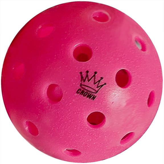 CROWN PICKLEBALL - High-Performance OUTDOOR Pickleballs (3-PACK CHERRY)