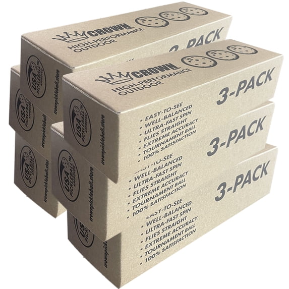 CROWN PICKLEBALL - PRIME TIME 40 Pickleballs (18-PACK)