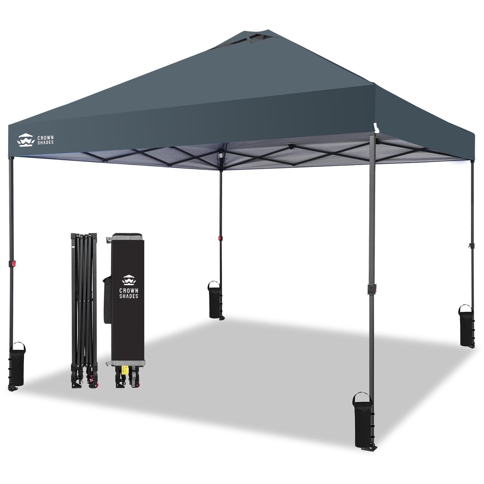 CROWN SHADES 10×10 Pop Up Canopy Pa…