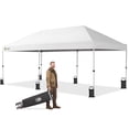 thumbnail image 1 of CROWN SHADES 10x20 Pop Up Canopy Tent Commercial Heavy Duty Tent Outdoor Canopies for Events Parties Weddings White, 1 of 8