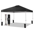 thumbnail image 1 of CROWN SHADES 12x12 Pop Up Canopy Outside Canopy Patented One Push Setup Tent Canopy Sun Shade Black, 1 of 7