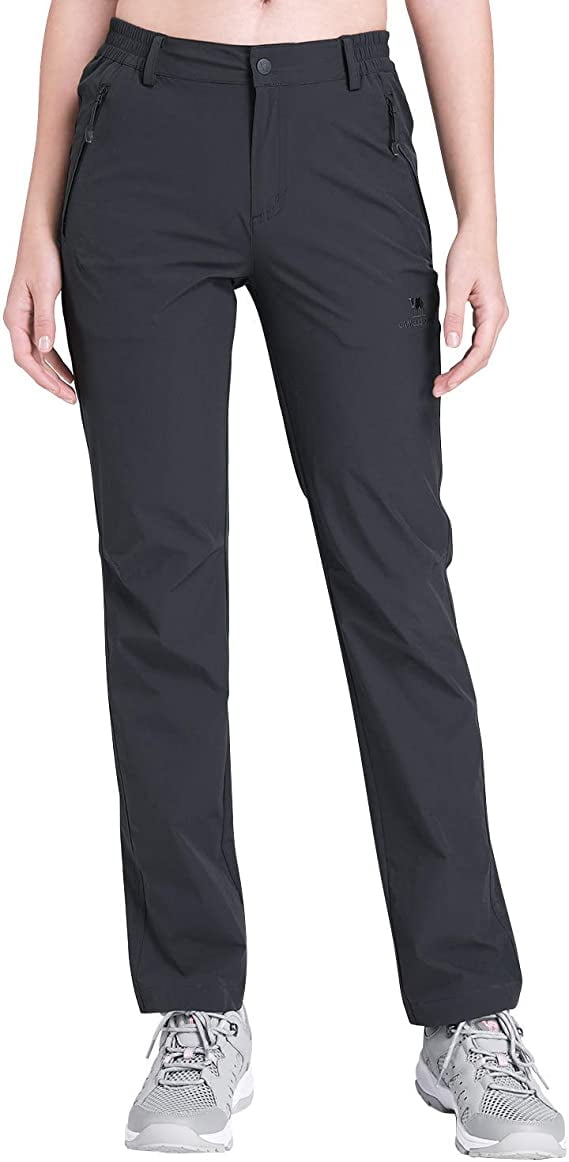 CROWN WOMEN'S SOFT SHELL PANTS WOOL LINED WITH WATERPROOF AND WINDPROOF