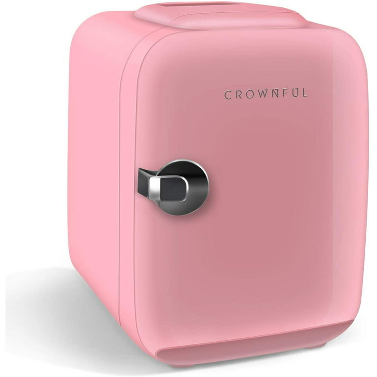 CROWNFUL Mini Fridge, 10 Liter/12 Can Portable Cooler and Warmer