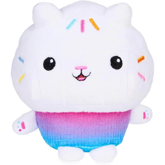 Cute Plush Toys Collection, 7-8 inch Soft and Cuddly Stuffed Purr-ific Plush Toys for Kids Ages 3 and up, Great Gift for Birthdays and Special Occasions (Cakey)