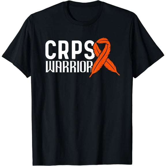 CRPS Warrior Orange Ribbon - CRPS Awareness T-Shirt