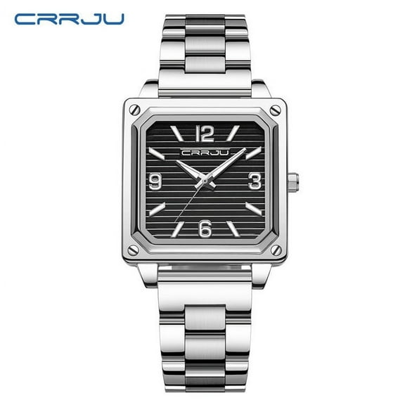 CRRJU 5021 Steel Belt Fashion Simple Men's Casual Watch Men's Watch Business Personalized Waterproof