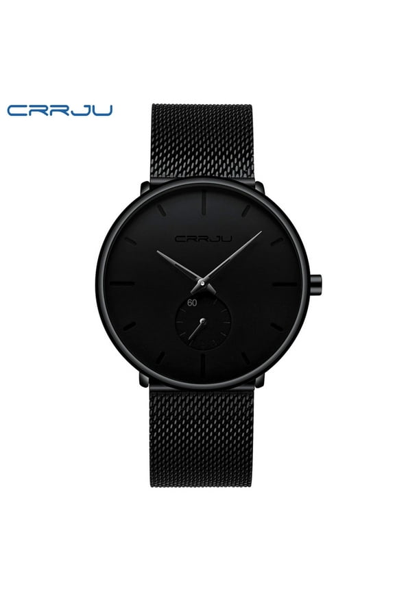 Fashion Wrist Watches Men Business Casual Waterproof Clock Male Ultra Thin Mesh Strap Reloj Hombre