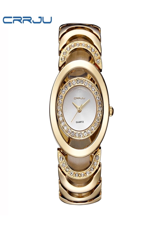 Gorgeous 3ATM Daily Water Resistant Fashion Women Analog Dress Watch Elegant Bracelet Watch Simple Dial Wristwatch for Lady