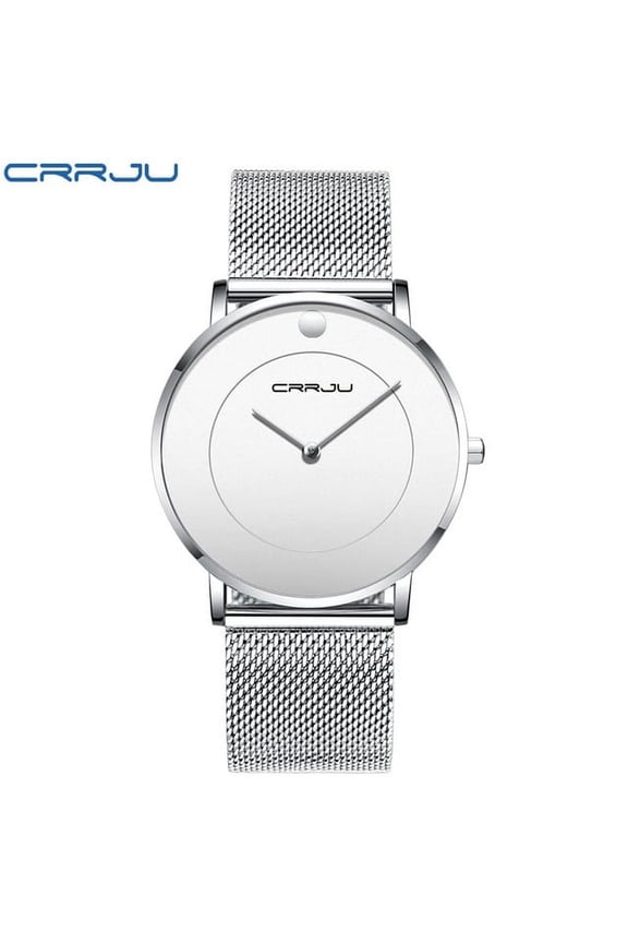 Mens Ultra Thin watches Luxury business Quartz Slim Watch Men Military Waterproof Dress Mesh Band Wristwatch zegarek meski