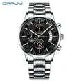 thumbnail image 1 of CRRJU Mens Watches Top Brand Waterproof Sports Chronograph Stainless Steel Quartz Casual Clock Relogio Masculino, 1 of 6